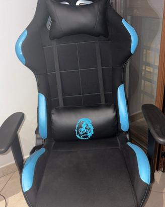 Sedia da gaming Livorno max 110kg