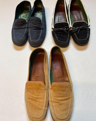 SCARPE DONNA SCAMOSCIATE-N.36-ROSSETTI YATCH