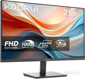 Monitor koorui 21,5" Nero