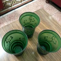 Bicchieri in vetro di Murano