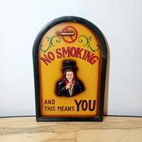 Quadro In Legno No Smoking
