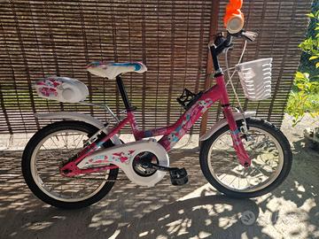 Bici Bambina Mondial Baby Bunny 16'' Acciaio