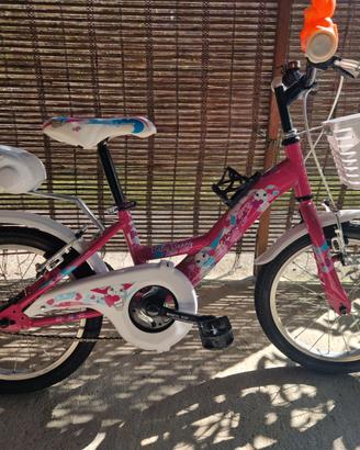 Bici Bambina Mondial Baby Bunny 16'' Acciaio