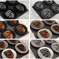 Nuovo" OEM Tappi copri mozzo Porsche 76mm e 65mm