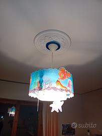 Lampadario per cameretta tema Nemo e Dory