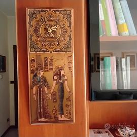 orologio in rame con lavorazione egiziana 