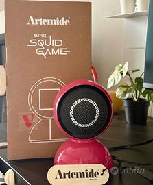 Lampada Artemide Eclipse Squid game guard pink