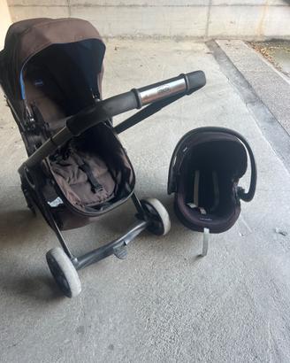 Trio passeggino chicco urban
