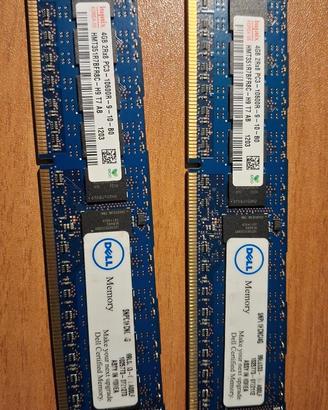 8 GB RAM DDR3, ECC, (2x4GB)