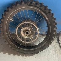 Ruota posteriore yamaha yz yzf 125 250 450