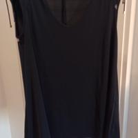 Maglia smanicata Elena Mirò tg S blu