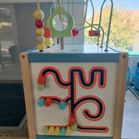 WOOD N PLAY - cubo multiattività in Legno 