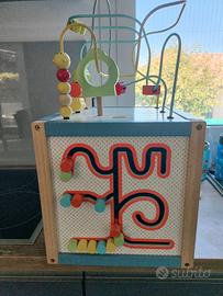 WOOD N PLAY - cubo multiattività in Legno 