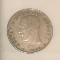 Moneta argento da una krona Svezia - no oncia