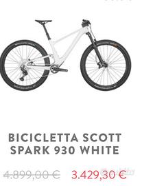 BICICLETTA SCOTT SPARK 930