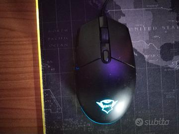 Mouse da Gaming Gtx trust cambalto led rgb