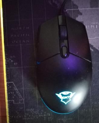 Mouse da Gaming Gtx trust cambalto led rgb