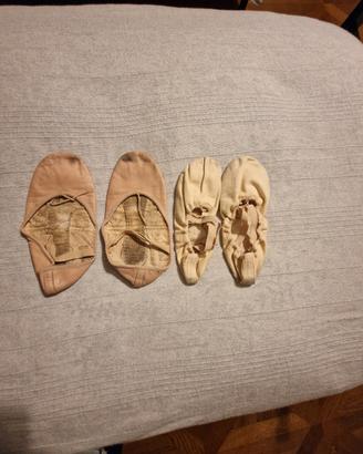 scarpe punte mezzepunte danza classica 