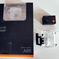 Action Camera Full HD Apeman A66 + accessori + SD