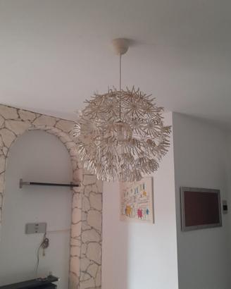 Lampadario fiori di carta Ikea