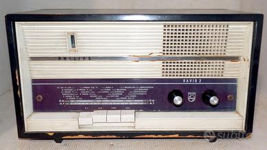 Radio valvolare Philips David 2 Funzionante