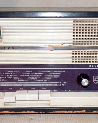Radio valvolare Philips David 2 Funzionante