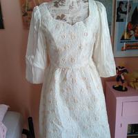 Abito corto in jacquard Goelia