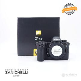 Nikon Z6 III Body 1800 Scatti Nital Usato (G696)