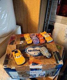 Lotto 7 macchinine cars Disney mattel panini
