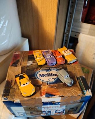 Lotto 7 macchinine cars Disney mattel panini