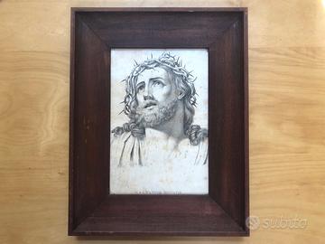 Quadro con raffigurazione del Cristo