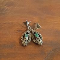 Set con Fiori - Orecchini, Spilla e Bracciale