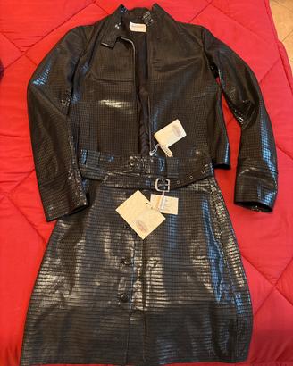 Completo in pelle Aristocrat nuovo tg 42