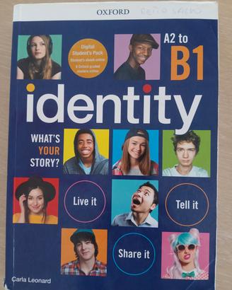 libro di inglese " Identity B1"
