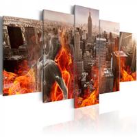Quadro Baciami A New York cm. 200x100 ARREDAACASA