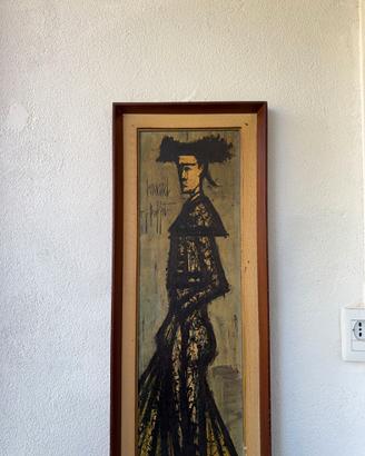 Bernard Buffet Torero 1958 - riproduzione vintage