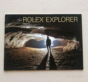 BOOKLET ROLEX EXPLORER ANNO 2001 USA ORIGINALE