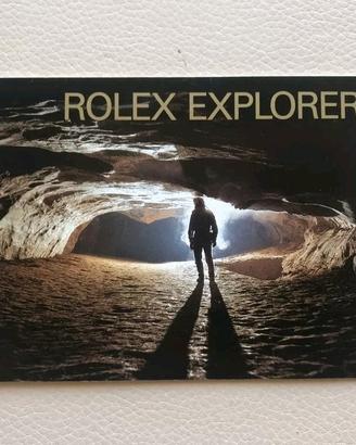 BOOKLET ROLEX EXPLORER ANNO 2001 USA ORIGINALE