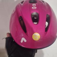 Caschi bici + casco roller + protezioni – set comp