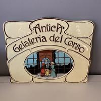 Orologio pubblicitario Antica Gelateria del Corso