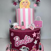 Torta scenografica tema Barbie