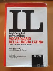 IL Vocabolario della lingua Latina Loescher IV Edi