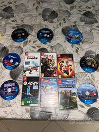 giochi ps4 e ninendo switch