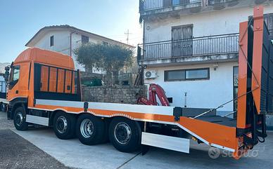 IVECO STRALIS 480 - 4 Assi - Pianale Nuovo - Rampe