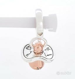 Pandora 781490C01 Charm Pendente Ciuccio Bebè