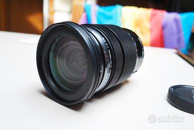 Olympus 12-100mm f/4 IS PRO. Garanzia maggio 2026