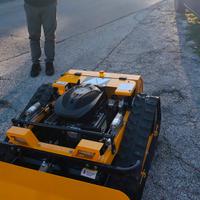 Tagliaerba cingolato radiocomandato professionale