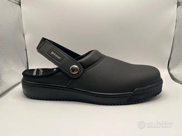 SANDALO/ZOCCOLO - LUNCH SB FO E A SRC SABOT NERO