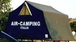Tenda sopra auto, anni 70