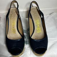 Xti Zapato Sra. Metallizzato Navy taglia 38